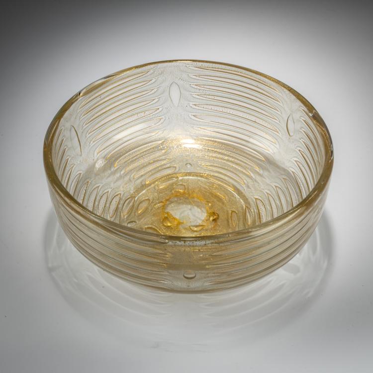 Bild 2 zu Objekt, Schale 'Graffito oro', um 1960, Ercole Barovier, Barovier & Toso, Murano, 179B 474
