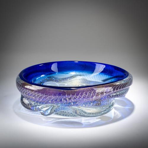 Schale 'Bullicante sfumato blu', 1939