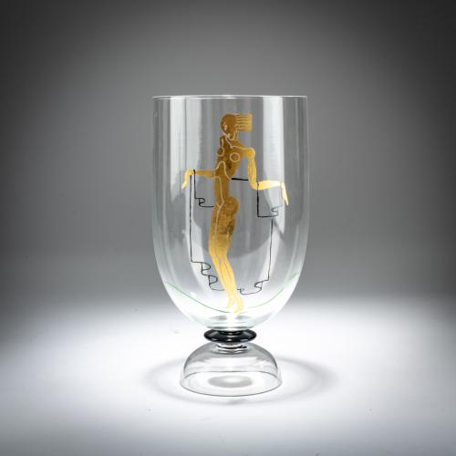 Vase 'Graffito oro', 1928-29