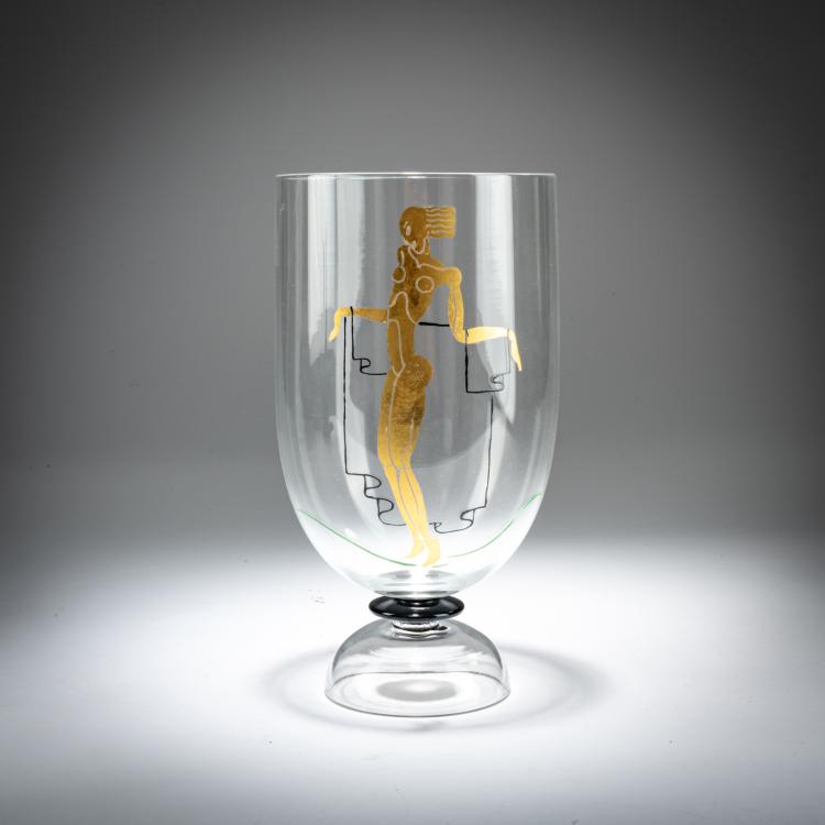 Hauptbild zu Objekt, Vase 'Graffito oro', 1928-29, S.A.L.I.R., Murano; S.A.I.A.R. Ferro Toso, Murano, 179B 486
