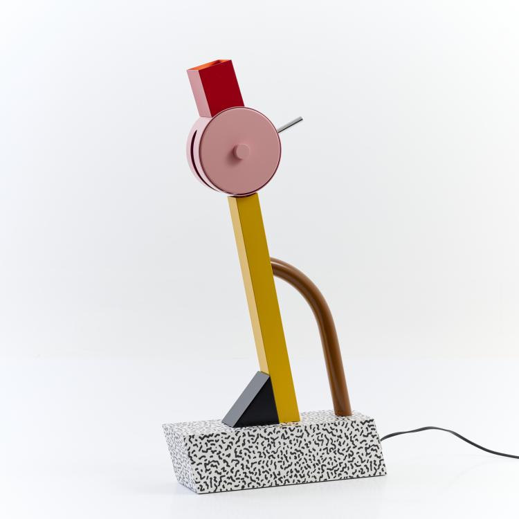Bild 1 zu Objekt, Tischleuchte 'Tahiti', 1981 (Entwurf), Ettore Sottsass, Memphis, Mailand / Milan, 179A 382