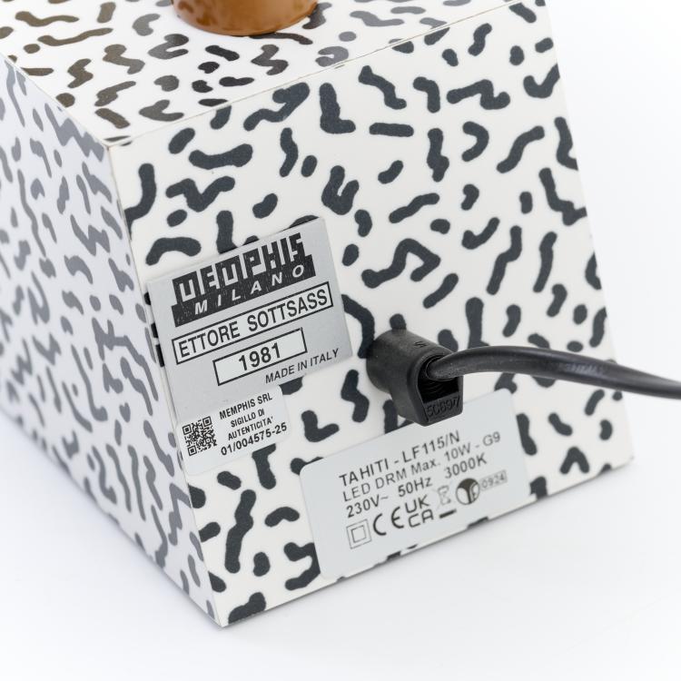 Bild 5 zu Objekt, Tischleuchte 'Tahiti', 1981 (Entwurf), Ettore Sottsass, Memphis, Mailand / Milan, 179A 382