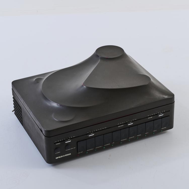 Bild 1 zu Objekt, Plattenspieler 'Fonoamplificatore Concetto 101', 1974 (Entwurf), Roberto Lucci,Paolo Orlandini,Marco Zanuso Jr., Brionvega, Mailand / Milan, 179A 162