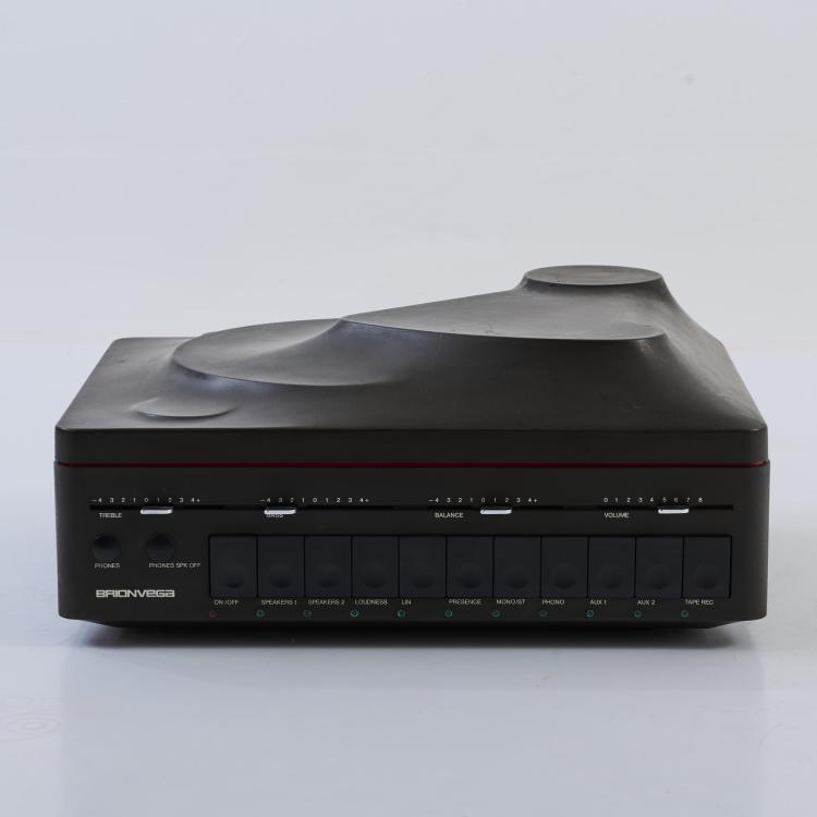 Bild 2 zu Objekt, Plattenspieler 'Fonoamplificatore Concetto 101', 1974 (Entwurf), Roberto Lucci,Paolo Orlandini,Marco Zanuso Jr., Brionvega, Mailand / Milan, 179A 162