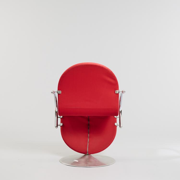 Bild 3 zu Objekt, Armlehnstuhl '123', 1973/74 (Entwurf), Verner Panton, Hansen, Fritz, Aller&oslash;d, 179A 20