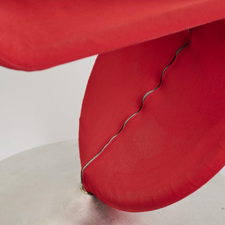 Bild 7 zu Objekt, Armlehnstuhl '123', 1973/74 (Entwurf), Verner Panton, Hansen, Fritz, Aller&oslash;d, 179A 20