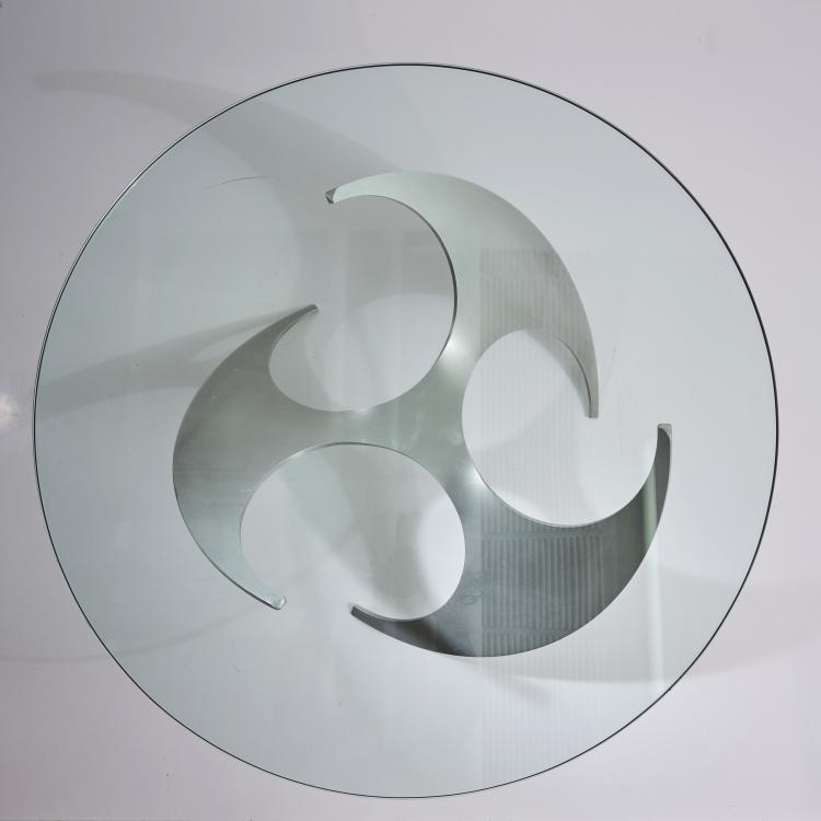 Hauptbild zu Objekt, 'Propeller - K 9' coffee table, 1964 (design), Knut Hesterberg, Ronald Schmitt, Darmstadt, 179A 309