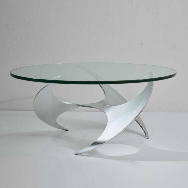 Bild 2 zu Objekt, 'Propeller - K 9' coffee table, 1964 (design), Knut Hesterberg, Ronald Schmitt, Darmstadt, 179A 309