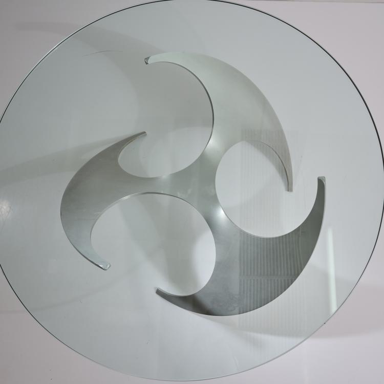 Bild 8 zu Objekt, 'Propeller - K 9' coffee table, 1964 (design), Knut Hesterberg, Ronald Schmitt, Darmstadt, 179A 309