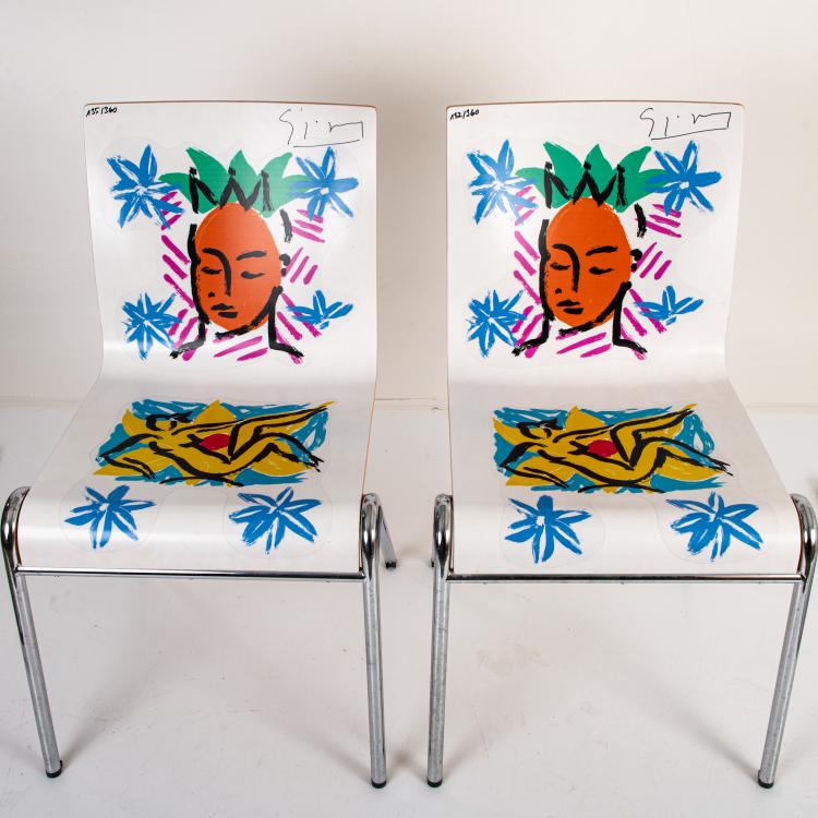Bild 1 zu Objekt, Two chairs, 1990s/2000s, Stefan Szczesny, Drabert by Samas, Minden, 179C 707