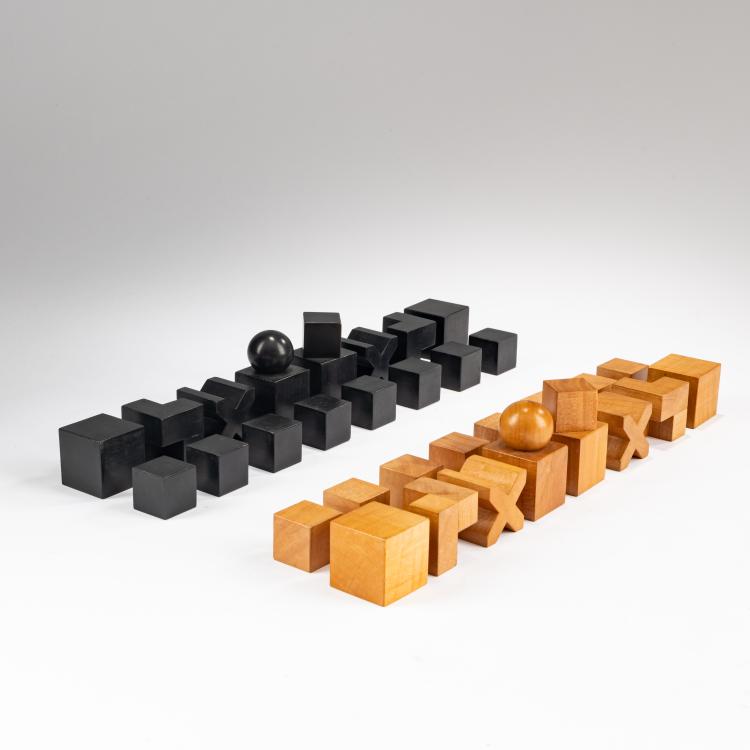 Bild 6 zu Objekt, Bauhaus-Schachspiel 'XVI', 1924, Josef Hartwig, Bauhaus Weimar, 179A 102