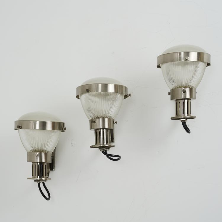 Bild 6 zu Objekt, Drei Wandleuchten, um 1950, Azucena Italien / Italy, 179A 237