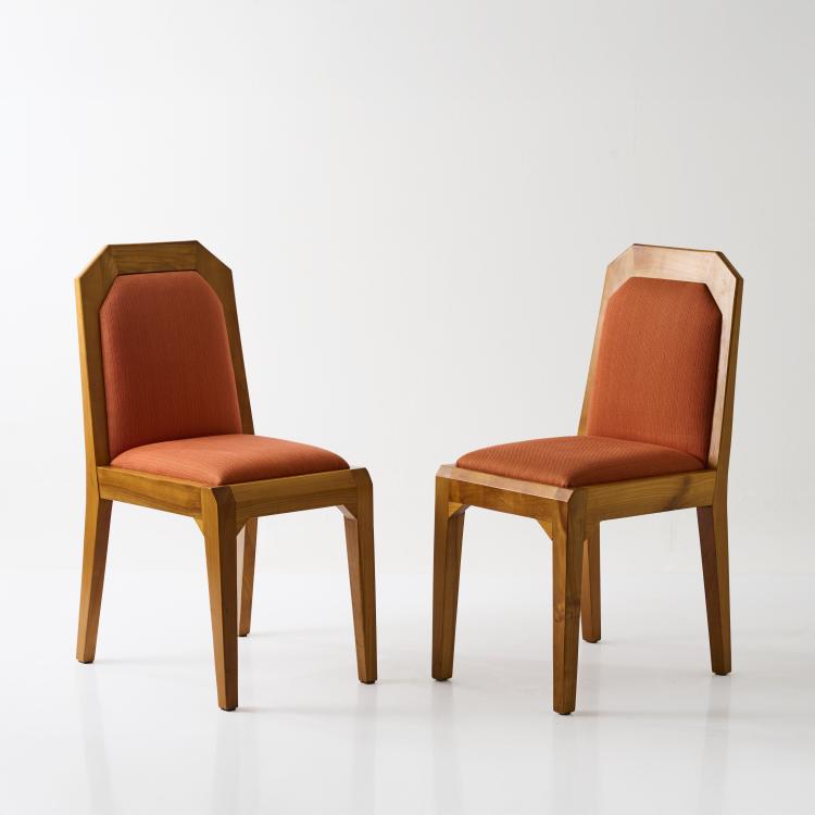 Hauptbild zu Objekt, Zwei Anthroposophische St&uuml;hle 'K 1247', 1930er Jahre, Felix Kayser, Schiller M&ouml;bel, Stuttgart, 179A 36