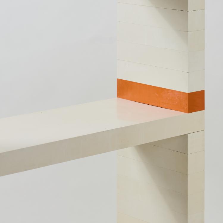 Bild 3 zu Objekt, Zwei Regale aus dem modularen Regalsystem 'Brick', um 1970, Jonathan De Pas,Donato D'Urbino,Paolo Lomazzi, Collezione Longato, Padua, 179A 334