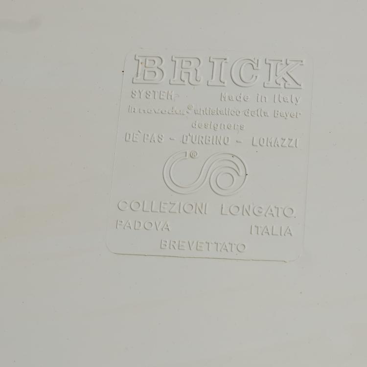 Bild 5 zu Objekt, Zwei Regale aus dem modularen Regalsystem 'Brick', um 1970, Jonathan De Pas,Donato D'Urbino,Paolo Lomazzi, Collezione Longato, Padua, 179A 334