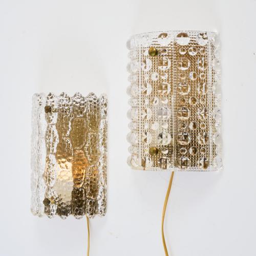 Two wall lights, 1960s