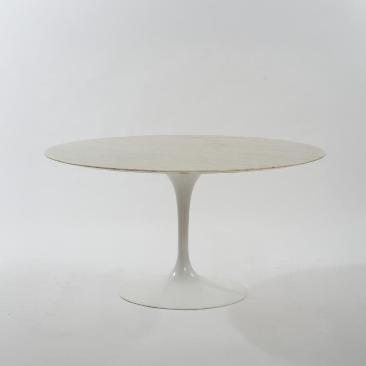 Hauptbild zu Objekt, Table 'Tulip' - '164M', 1956 (design), Eero Saarinen, Knoll International, New York, 179A 229