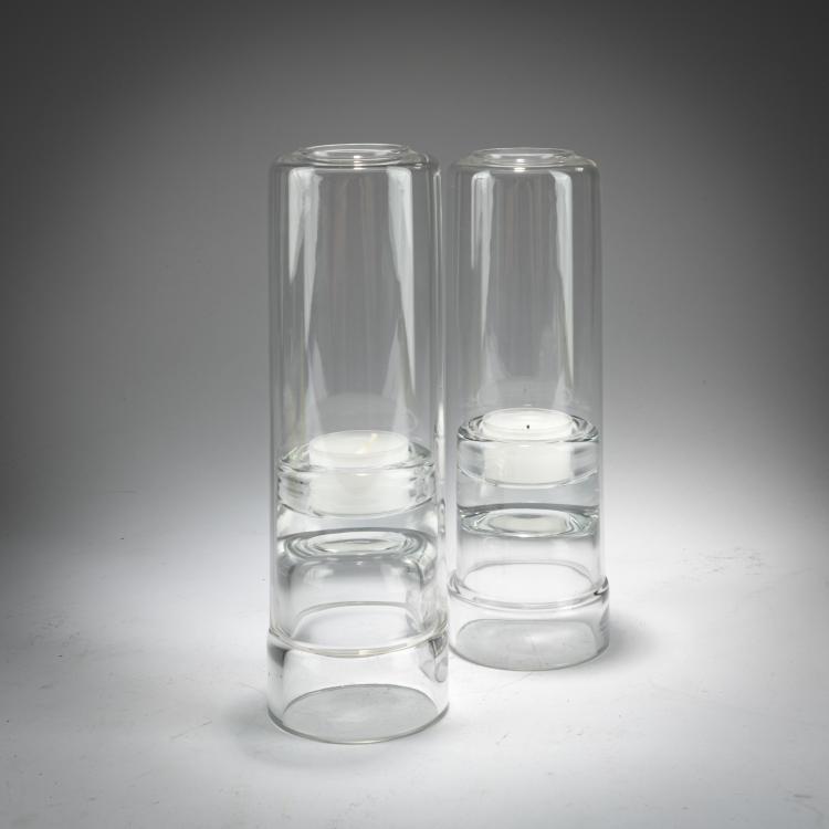 Hauptbild zu Objekt, Zwei Windlichter 'WL', 1957 (Entwurf), Egon Eiermann, S&uuml;ssmuth, Richard, Immenhausen, 179A 109