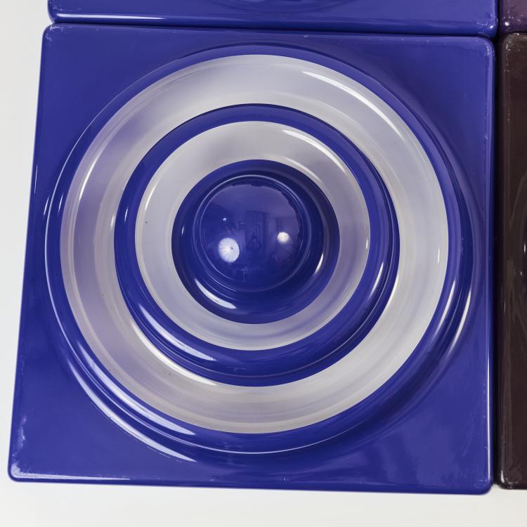 Bild 3 zu Objekt, Three wall/ceiling elements 'Ring-Leuchte', 1969/70 (design), Verner Panton, Louis Poulsen, Kopenhagen / Copenhagen, 180B 486