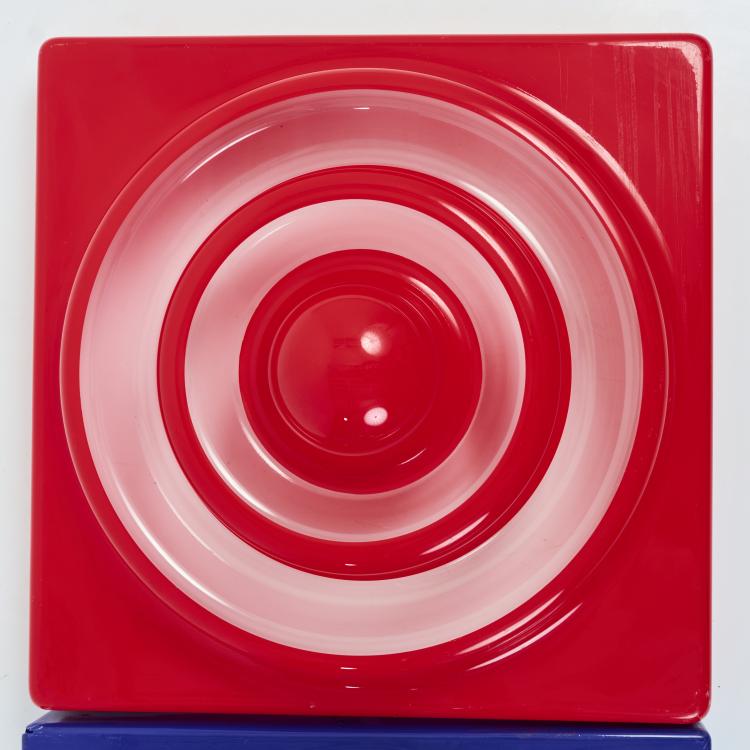 Bild 1 zu Objekt, Drei Wand-/ Deckenelemente 'Ring-Leuchte', 1969/70 (Entwurf), Verner Panton, Louis Poulsen, Kopenhagen / Copenhagen, 179A 18