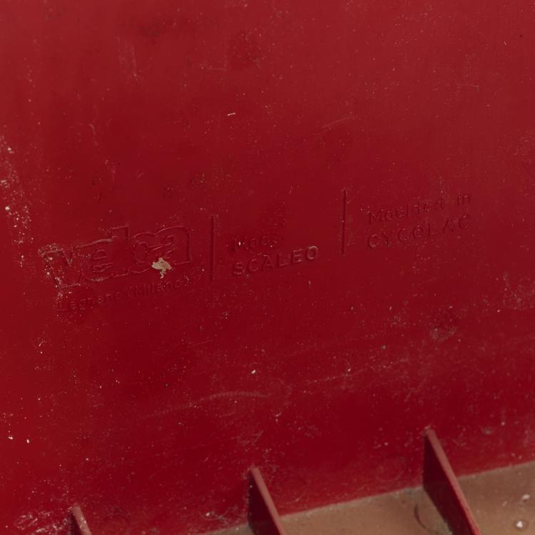 Bild 3 zu Objekt, Library ladder 'Scaleo', 1974 (design), Roberto Lucci,Paolo Orlandini, Velca, Mailand / Milan, 179A 9