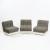 Drei Sessel 'FG 2008', um 1970 (Entwurf)
