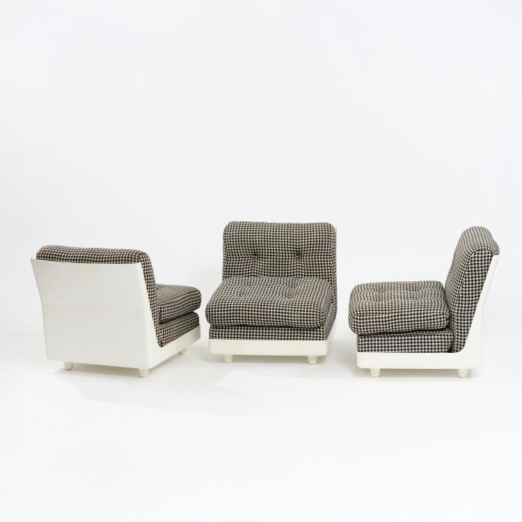 Bild 1 zu Objekt, Three chairs 'FG 2008', c. 1970 (design), Wolfgang Feierbach, FG Design Wolfgang Feierbach, Altenstadt, 179A 6