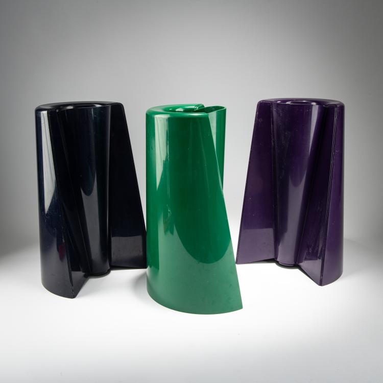 Bild 1 zu Objekt, Three Vases 'Pago Pago - 3087', 1969, Enzo Mari, Danese, Mailand / Milan, 179A 16