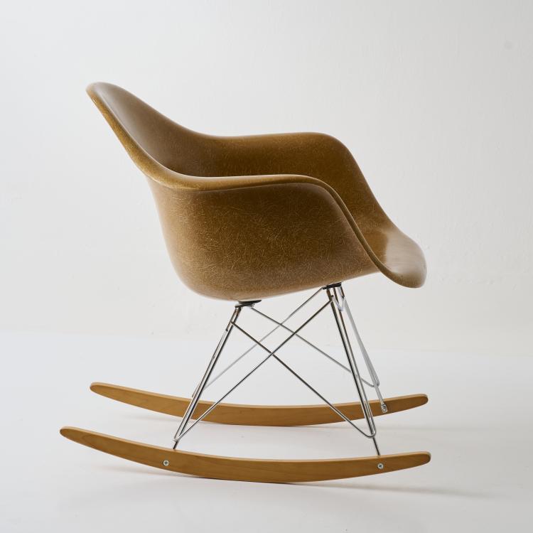 Bild 1 zu Objekt, Schaukelstuhl 'RAR', 1950-53 (Entwurf), Charles Eames,Ray Eames, Miller, Herman, Zeeland, 179A 195