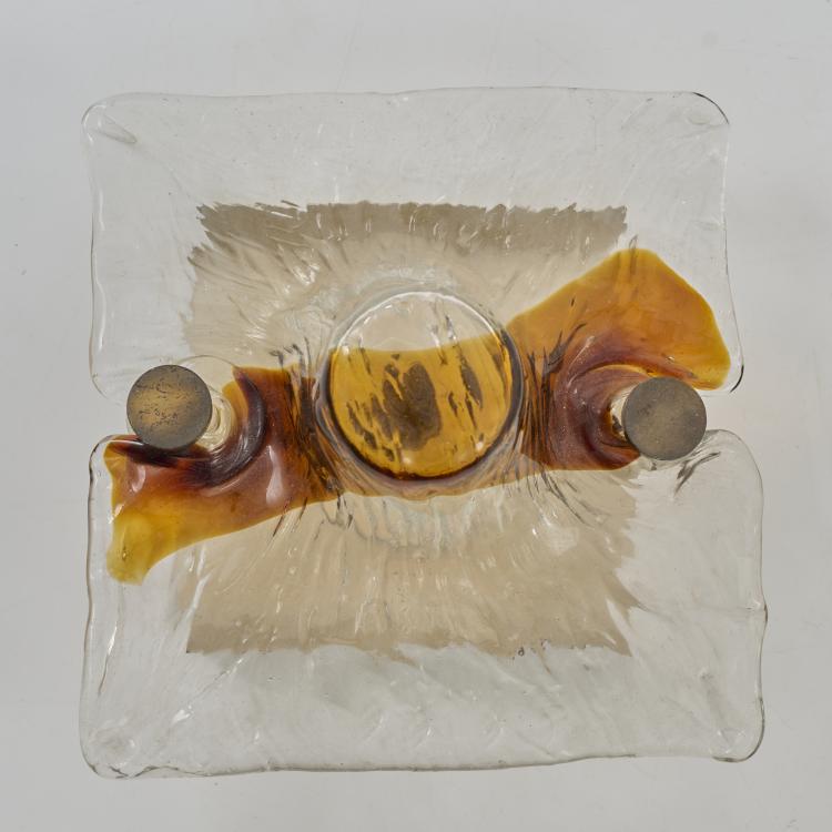 Bild 2 zu Objekt, Three wall lights 'Quilt', around 1970, Toni Zuccheri (attributed), Venini, Murano, 179A 340