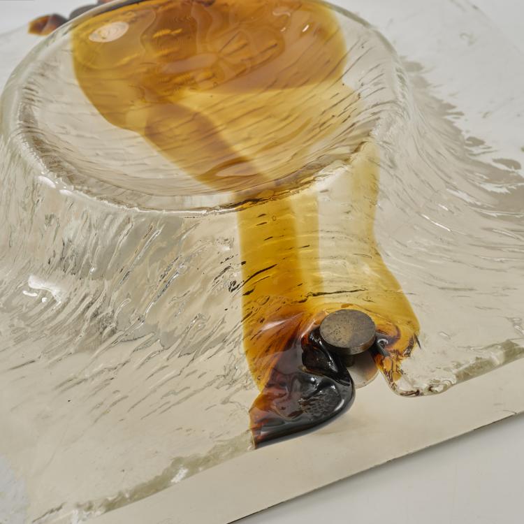 Bild 4 zu Objekt, Three wall lights 'Quilt', around 1970, Toni Zuccheri (attributed), Venini, Murano, 179A 340