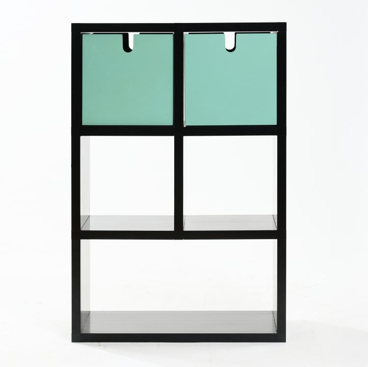 Bild 1 zu Objekt, Shelf element from the modular shelving system 'Polvara - 4768' - '4770', 1975 (design), Giulio Polvara, Kartell, Noviglio, 179A 367