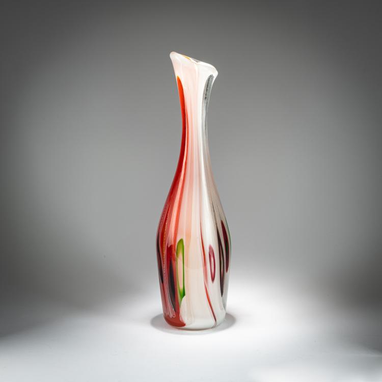 Bild 3 zu Objekt, Gro&szlig;e Vase 'Murrine', um 1960, Anzolo Fuga, A.Ve.M., Murano, 179B 610