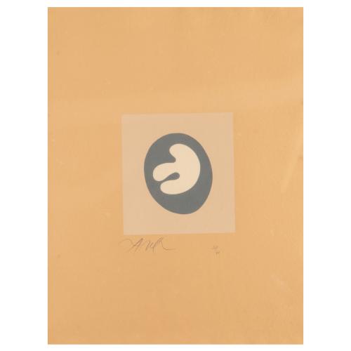 Blatt aus der Serie 'Le Soleil recerclé', 1966