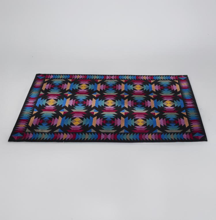 Hauptbild zu Objekt, Carpet, 1980s, Ottavio Missoni,Rosita Missoni, Vestor, T. & J., Golasecca; Missoni, Mailand, 179A 137