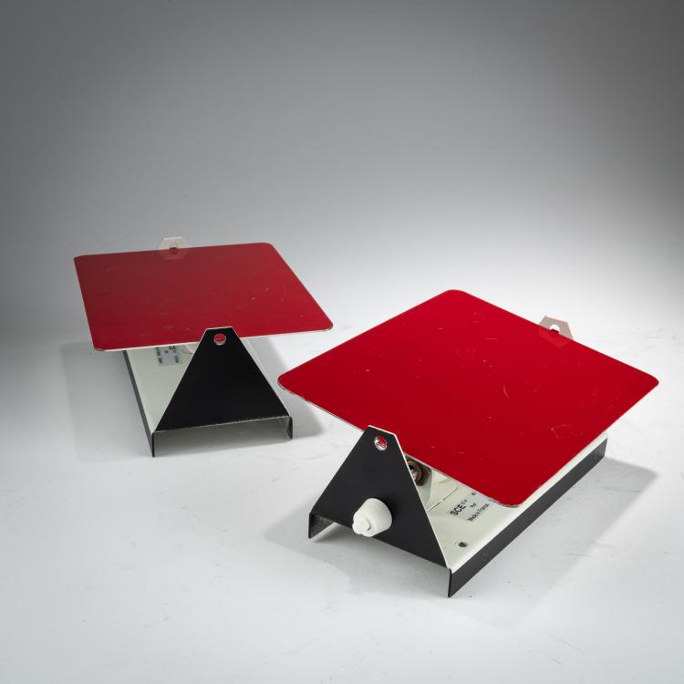 Hauptbild zu Objekt, Two wall appliques 'CP-1', 1963 (design), Charlotte Perriand, Steph Simon, Paris; SCE, 179A 272