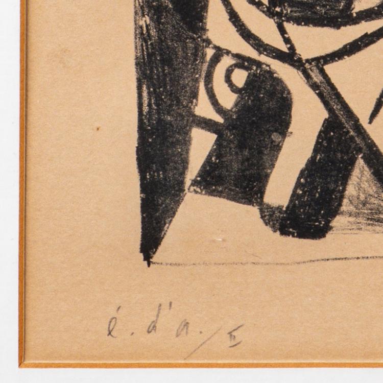 Bild 1 zu Objekt, 'Sc&egrave;ne d&rsquo;interieur', 1926, Pablo Picasso, 179C 643