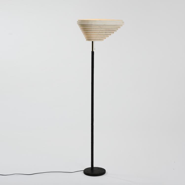 Bild 1 zu Objekt, Floor lamp 'A805' - 'Angel Wings', 1954 (design), Alvar Aalto, Valaistusty&ouml; Ky, Helsinki, 180B 471
