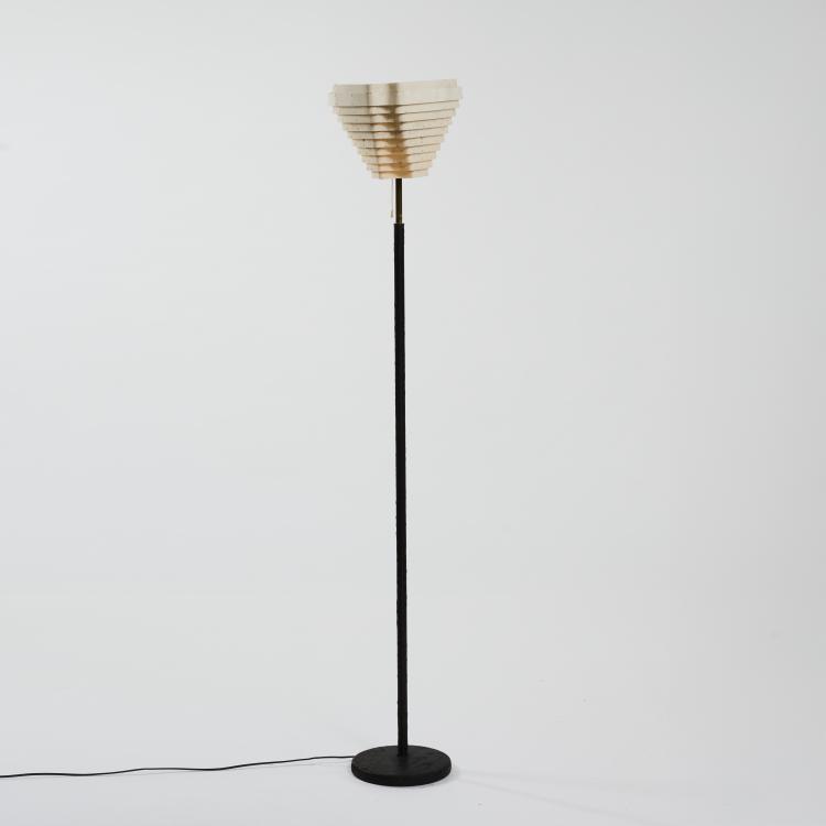 Bild 2 zu Objekt, Floor lamp 'A805' - 'Angel Wings', 1954 (design), Alvar Aalto, Valaistusty&ouml; Ky, Helsinki, 180B 471
