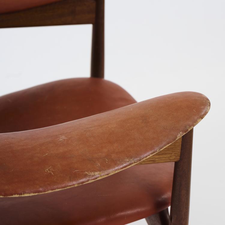 Bild 1 zu Objekt, Armlehnsessel 'Chieftain Chair', 1949 (Entwurf), Finn Juhl, Ivan Schlechter, D&auml;nemark / Denmark, 180B 466