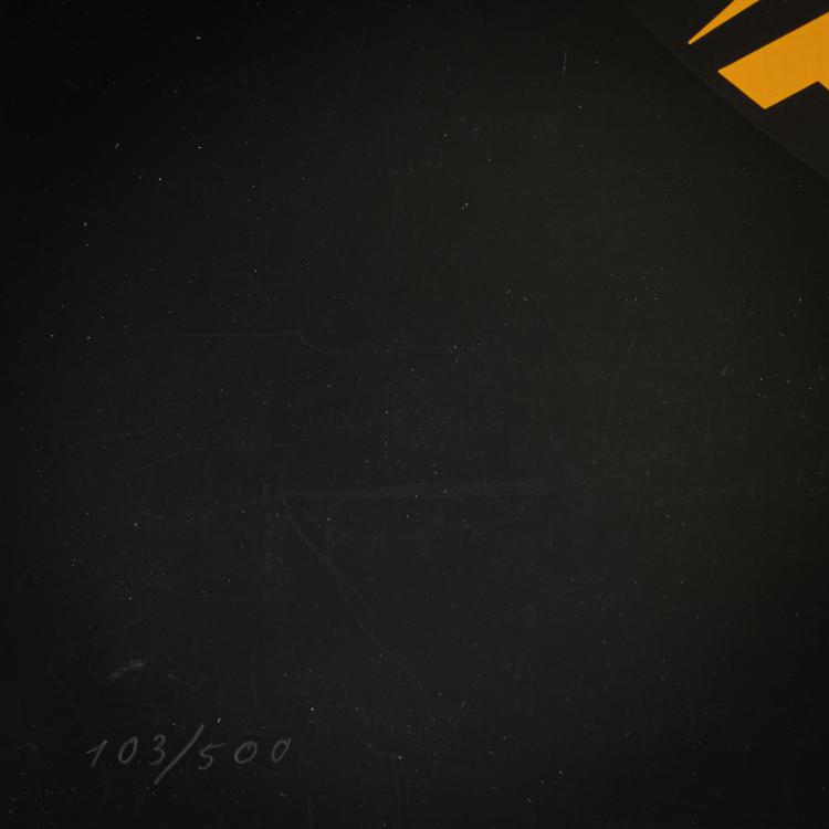 Bild 2 zu Objekt, Graphik Fingerabdruck und K&uuml;nstler-Teller Nr. 8, 1971/1975, Ferdinand Kriwet, Rosenthal, 179C 786