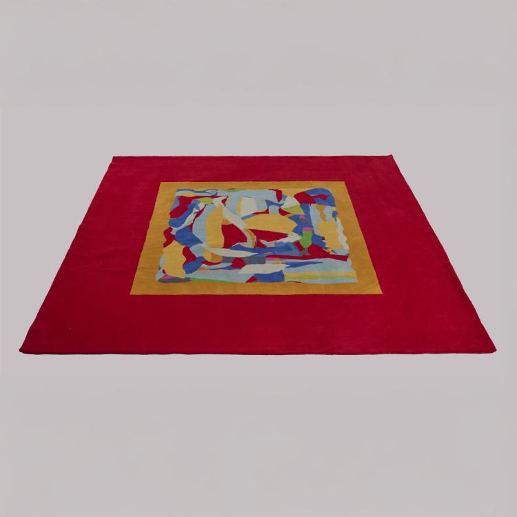 Hauptbild zu Objekt, Carpet 'La Rochefoucauld', 2000s, Linde Burkhardt, Driade Aleph, Corsico, 179A 139