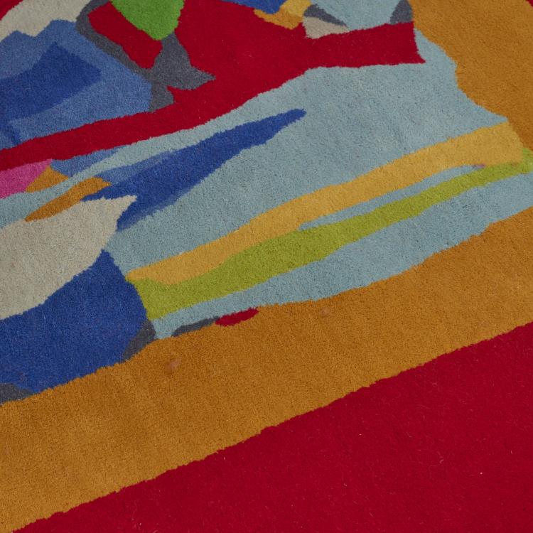 Bild 1 zu Objekt, Carpet 'La Rochefoucauld', 2000s, Linde Burkhardt, Driade Aleph, Corsico, 179A 139