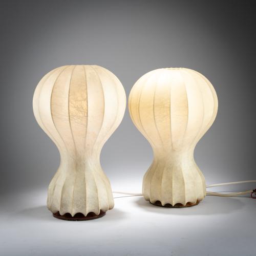 Two 'Gatto' table lights, 1960
