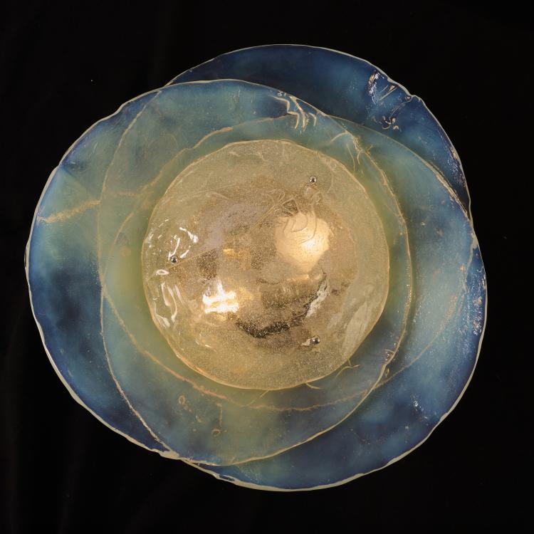 Hauptbild zu Objekt, Wall lamp 'LS 184', 1970s, Carlo Nason, A. V. Mazzega, Murano, 179A 341