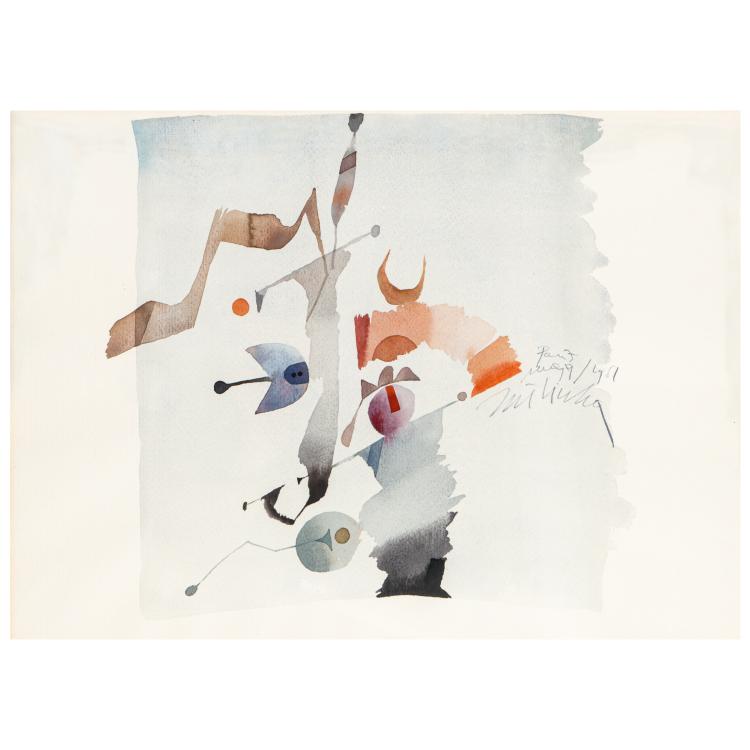 Hauptbild zu Objekt, Abstract Compositions, 1981, Jože Ciuha, 179C 723