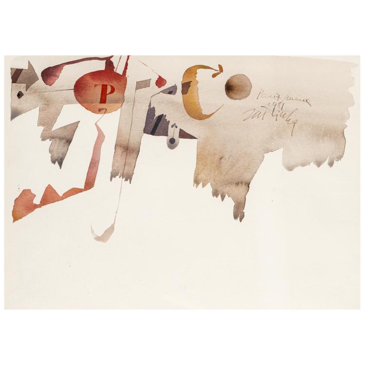 Bild 1 zu Objekt, Abstract Compositions, 1981, Jože Ciuha, 179C 723