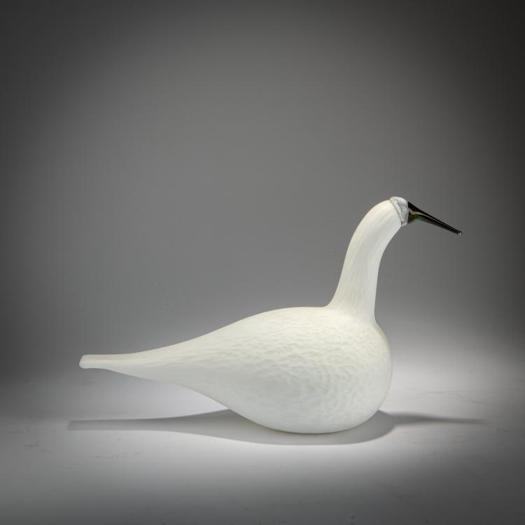 Bild 2 zu Objekt, Karelischer Singschwan 'Karjalan Laulujoutsenet', 2004 (Entwurf), Oiva Toikka, Nuutaj&auml;rvi, Notsj&ouml;; Iittala, Kalvola, 179A 120