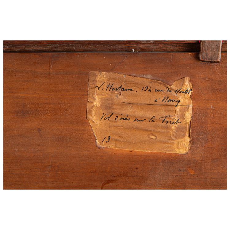 Bild 2 zu Objekt, Relief 'Vol d'oies sur la for&ecirc;t', c. 1890, Louis Hestaux, 180A 147