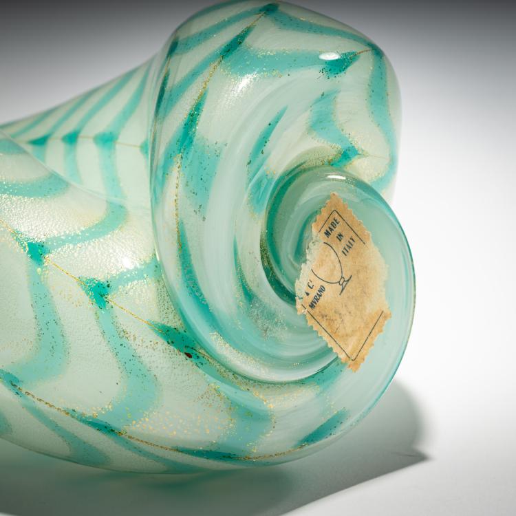 Bild 3 zu Objekt, Vase, 1952, Ercole Barovier, Barovier & Toso, Murano, 181B 612